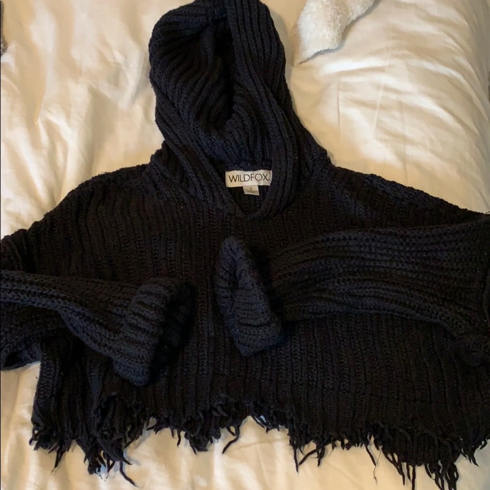 Wildfox cropped sweater